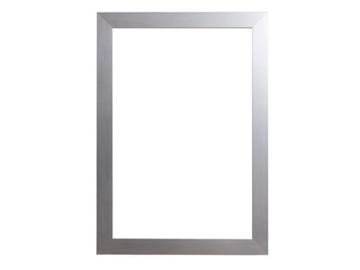 Bettola - Moderne Lijst - Geborsteld Zilver-Look