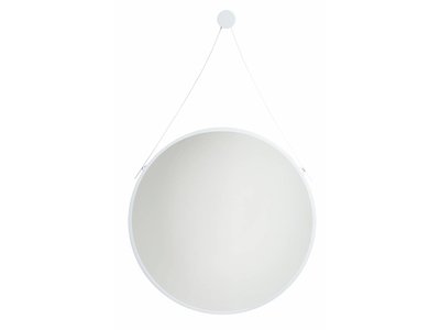 Spiegel San Francisco - witte ronde spiegel