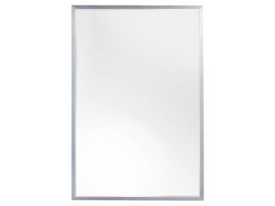 Sottile - Betaalbare Moderne Spiegel - Geborsteld Zilver-Look Frame