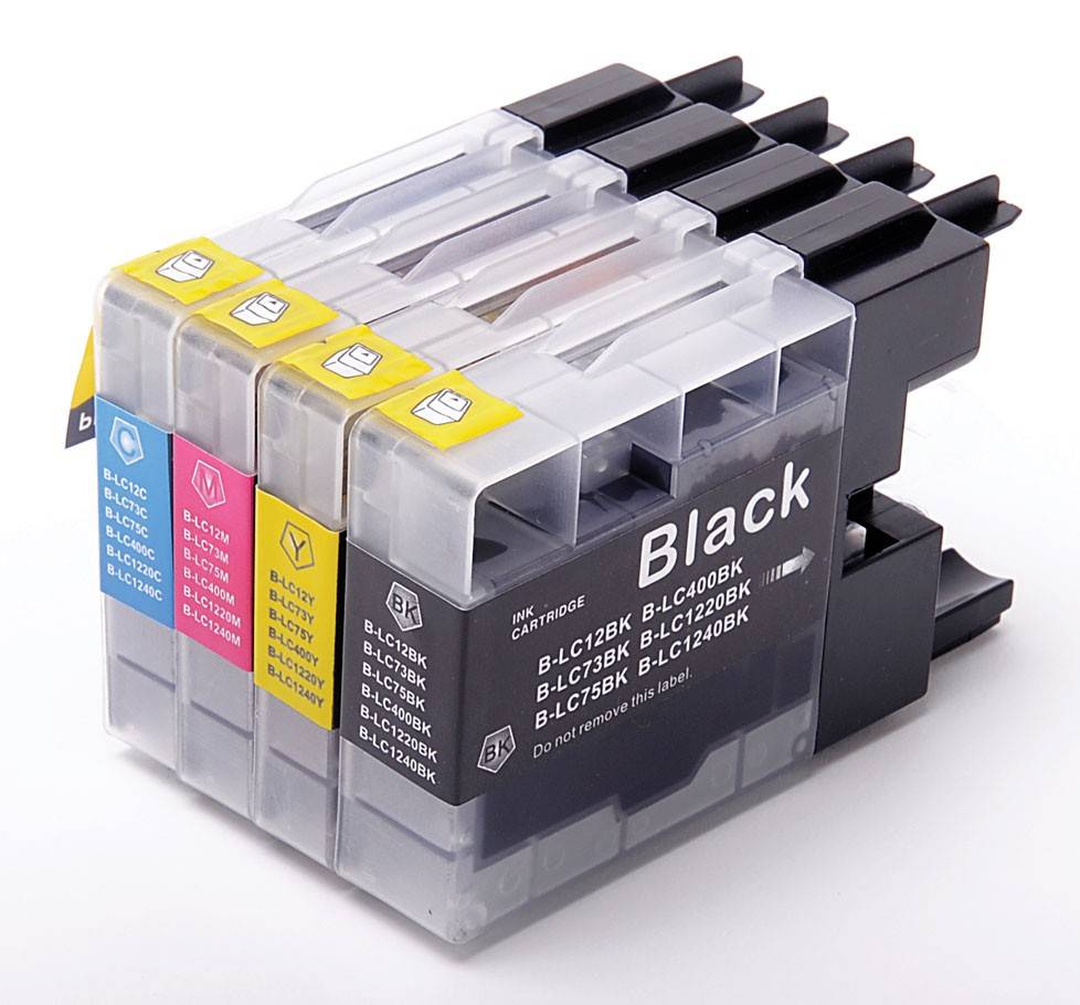 Brother LC1220/1240 compatible inktpatronen set van 4 stuks MediaHolland