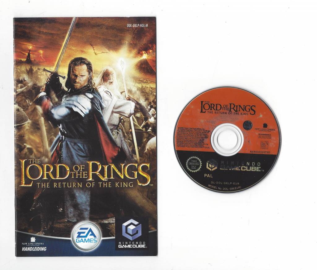 The Lord of the Rings The Return of the King Nintendo Gamecube PAL