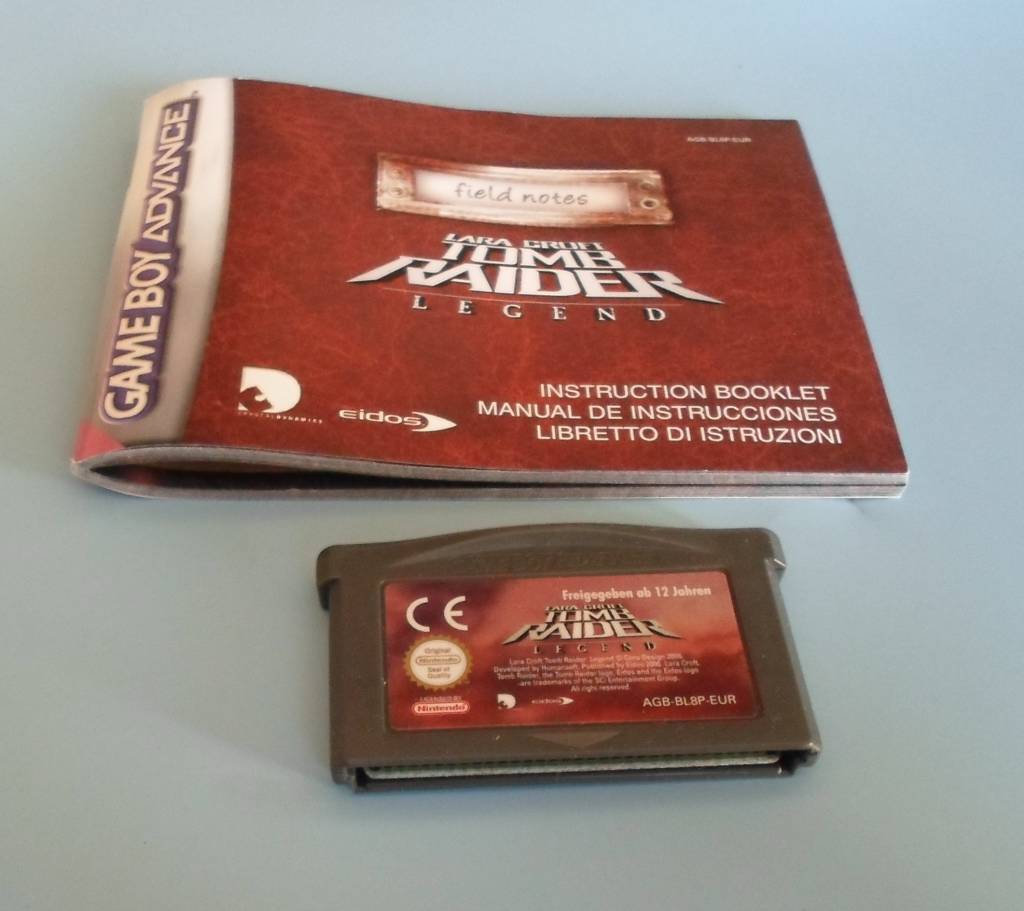 LARA CROFT TOMB RAIDER LEGEND for Game Boy Advance GBA
