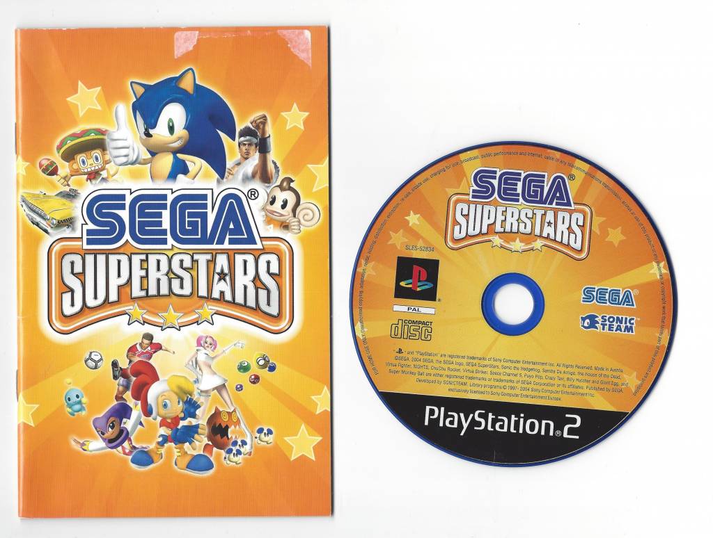 Sega SuperStars for Playstation 2 PS2 - worldwide shipping, fast ...