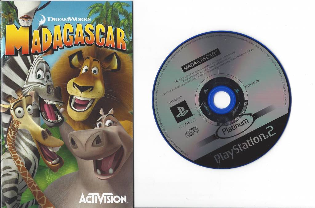 Madagascar Platinum for Playstation 2 PS2 - Passion for Games Webshop ...