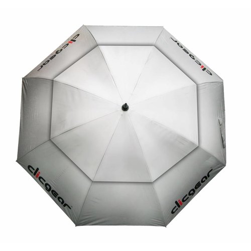 Clicgear 68 inch Double Canopy Golfparaplu - Zilver Clicgear 68 inch Double Canopy Golfparaplu - Zilver
