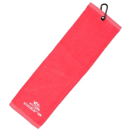 Cobra Tri-Fold Ladies Golfhanddoek - Pink Cobra Tri-Fold Ladies Golfhanddoek - Pink