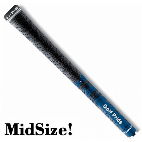 GolfPride New Decade MultiCompound MIDSIZE Grip - Blauw Zwart GolfPride New Decade MultiCompound MIDSIZE Grip - Blauw Zwart