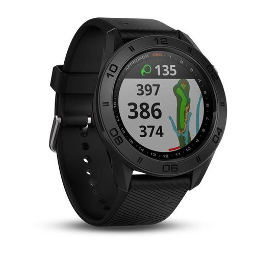 Garmin Approach S60 GPS Golfhorloge - Zwart Garmin Approach S60 GPS Golfhorloge - Zwart