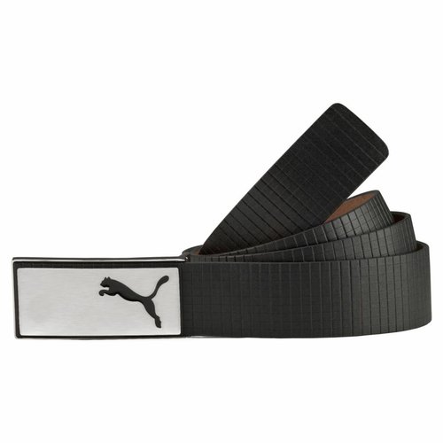 Puma Extension Belt Lederen Broekriem - Zwart Puma Extension Belt Lederen Broekriem - Zwart