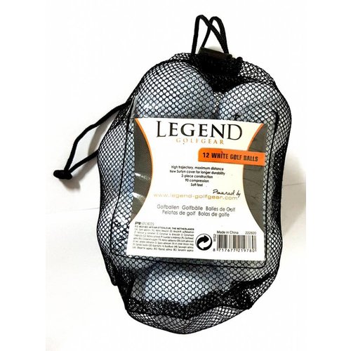 Legend Distance Golfbal Wit - Dozijn / 12 stuks Legend Distance Golfbal Wit - Dozijn / 12 stuks
