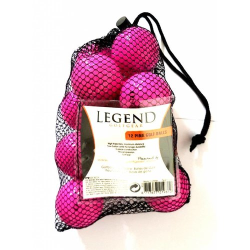 Legend Distance Golfbal Roze - Dozijn / 12 stuks Legend Distance Golfbal Roze - Dozijn / 12 stuks