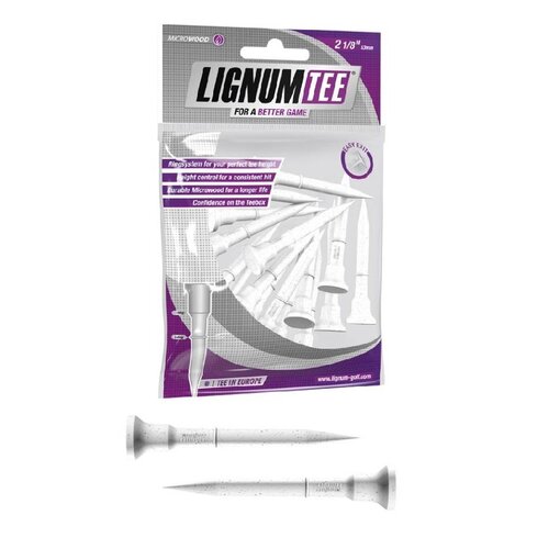 Lignum Lignum Tees 53 mm (16 stuks) - Wit Lignum Lignum Tees 53 mm (16 stuks) - Wit