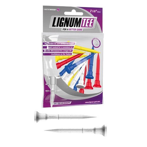 Lignum Lignum Tees 53 mm (16 stuks) - Mix Lignum Lignum Tees 53 mm (16 stuks) - Mix
