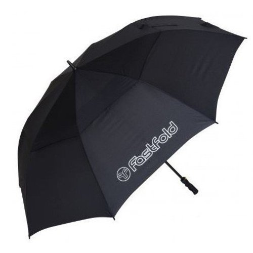 FastFold Double Canopy Golfparaplu - Zwart FastFold Double Canopy Golfparaplu - Zwart