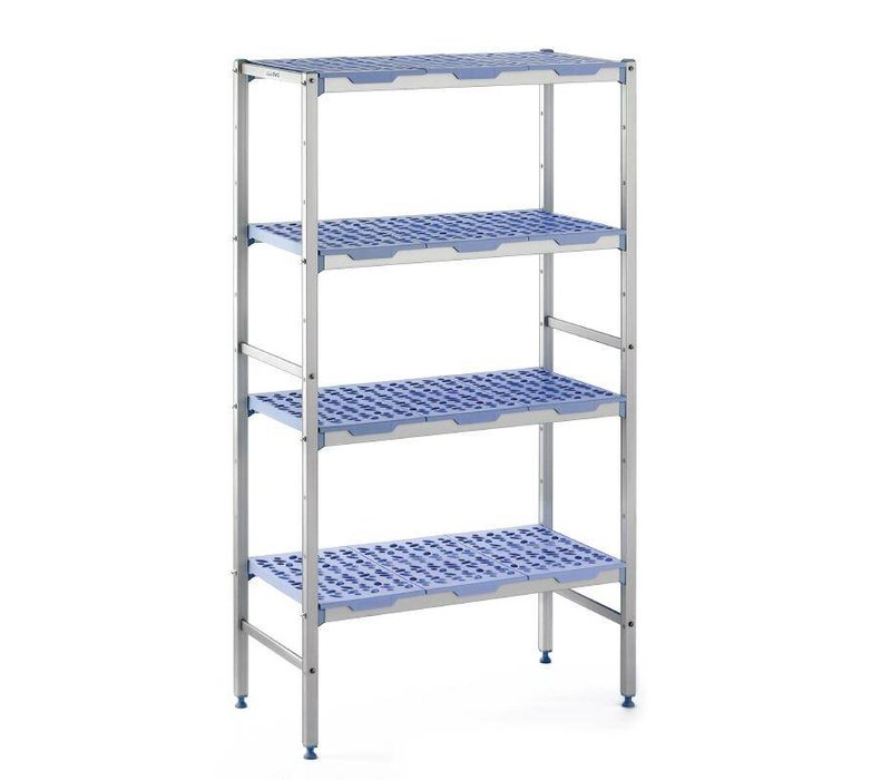 xxlselect modular stock shelves 4 shelves line up 400 deep 6 stockshelves