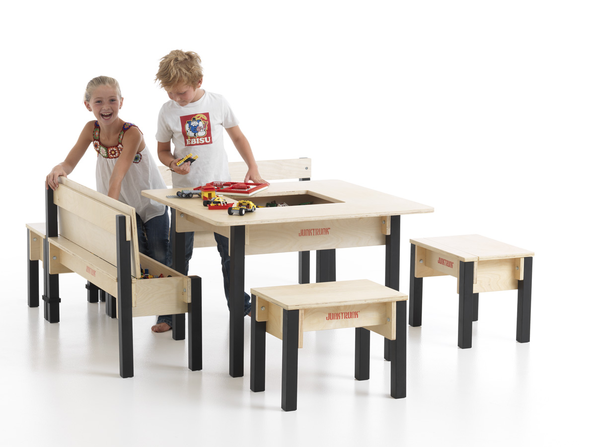 Houten kindermeubels met een stoer design voor coole kids