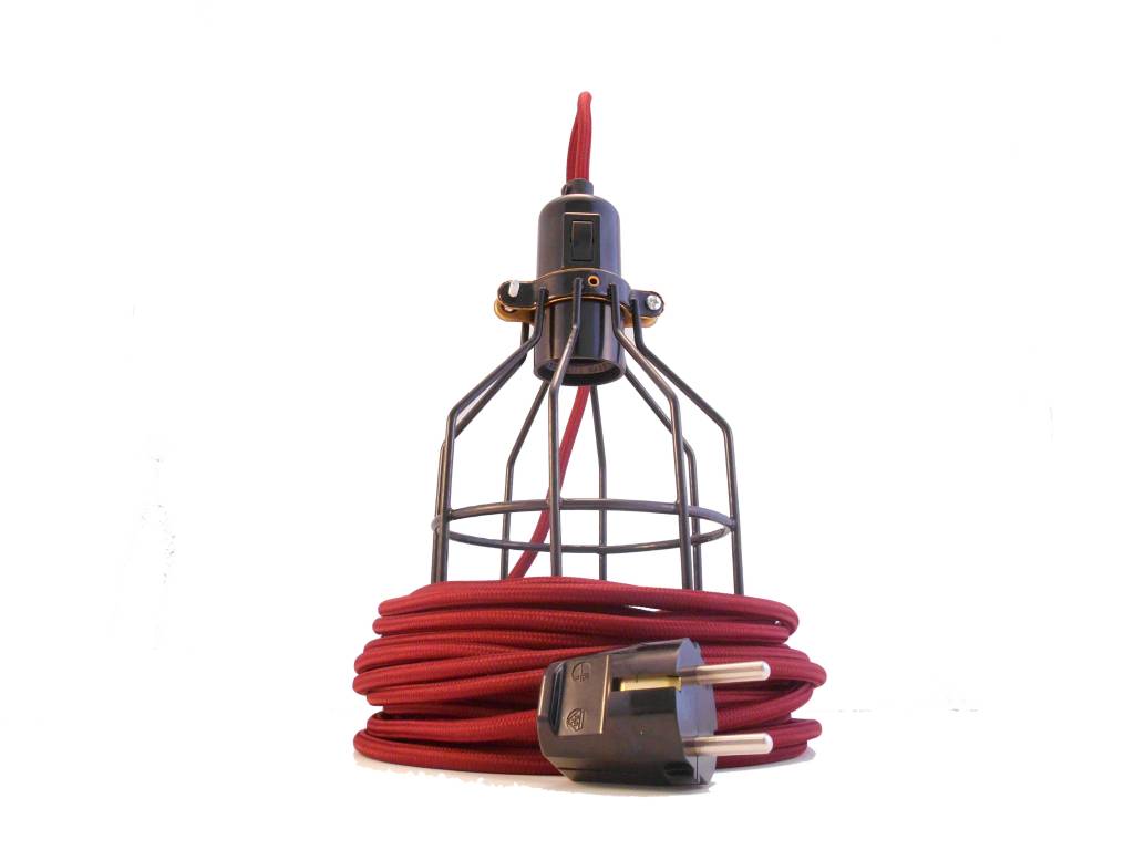 Alle kleuren strijkijzersnoer en ontwerp je eigen vintage lamp bij ...
