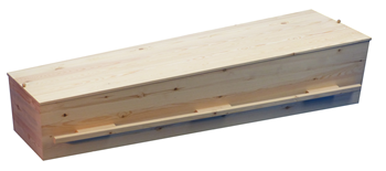 Allure grenen houten grafkist