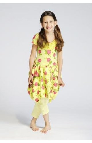 PomPom 60% korting: Meisjesjurkje Katja Lime PomPom 60% korting: Meisjesjurkje Katja Lime