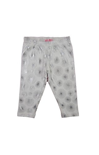 LoFff Legging 3/4 wit zilver zomer 2017 LoFff Legging 3/4 wit zilver zomer 2017