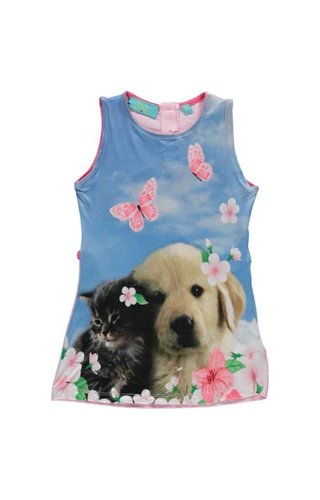 Very Lovely Girls - VLG Mouwloos hond en kat jurkje Very Lovely Girls - VLG Mouwloos hond en kat jurkje