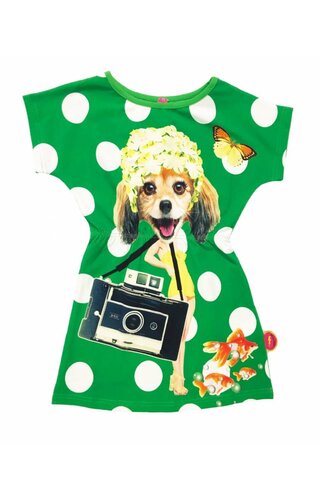 De Kunstboer Jurkje 'picturedog' De Kunstboer Jurkje 'picturedog'
