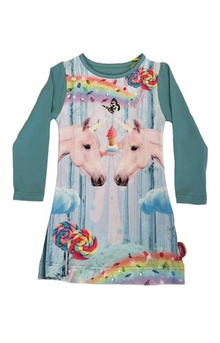 De Kunstboer Unicornjurkje De Kunstboer Unicornjurkje