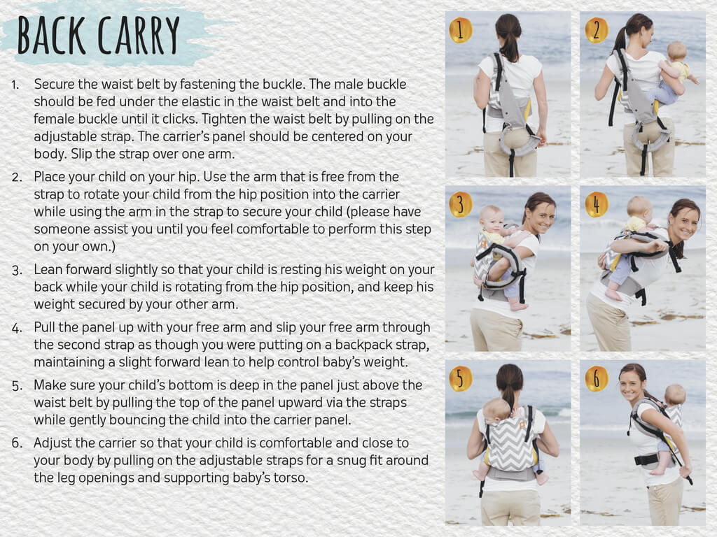 tula standard back carry
