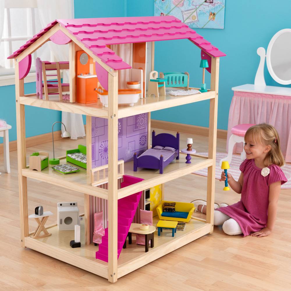 Kidkraft So Chic Barbiehuis | Bestel eenvoudig! - Het Houten Poppenhuis