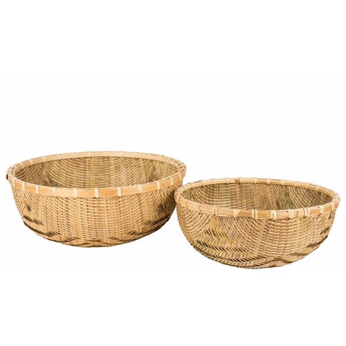 Broste Copenhagen mand 'Natan' bamboe rond Broste Copenhagen mand 'Natan' bamboe rond