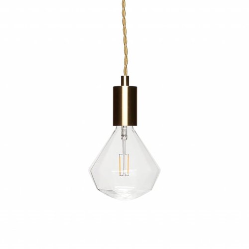 Hubsch hanglamp glas/messing - goud Hubsch hanglamp glas/messing - goud