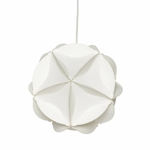 Hubsch hanglamp wit papier Hubsch hanglamp wit papier