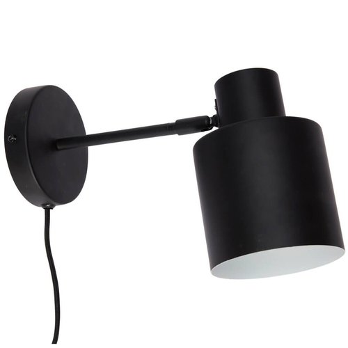 Hubsch wandlamp - zwart/wit metaal - E27/40W - 29 x 12 x 17 cm Hubsch wandlamp - zwart/wit metaal - E27/40W - 29 x 12 x 17 cm