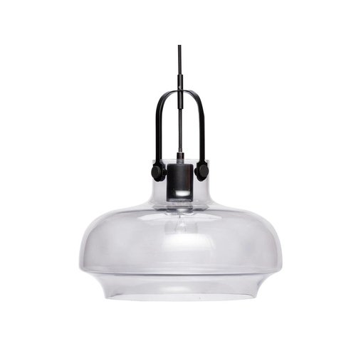 Hubsch hanglamp glas, zwart metaal - 990301 - ø35 x 35 cm Hubsch hanglamp glas, zwart metaal - 990301 - ø35 x 35 cm