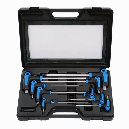ES T-handvat inbussleutel (9 stuks 2-12 mm) ES T-handvat inbussleutel (9 stuks 2-12 mm)