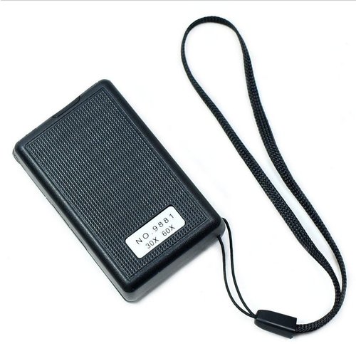 Hofftech Juweliers Loupes/loepen met LED licht & geld UV-Detector Hofftech Juweliers Loupes/loepen met LED licht & geld UV-Detector