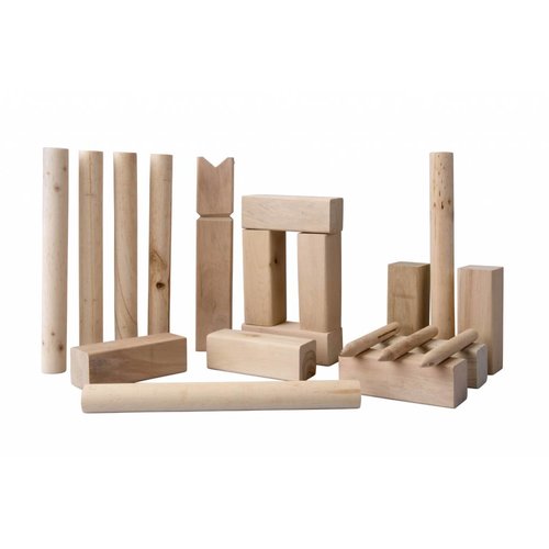 Eddy Toys Kubb-spel 21 Delig Eddy Toys Kubb-spel 21 Delig
