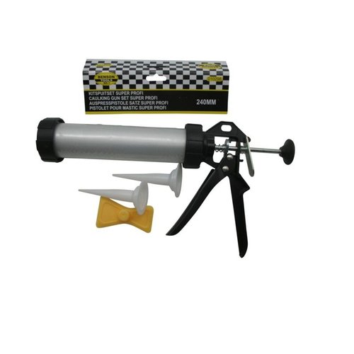 Hofftech Kitspuit / Kitpistool Worst Gesloten 240 mm / 310 ml Hofftech Kitspuit / Kitpistool Worst Gesloten 240 mm / 310 ml
