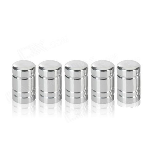 Autoventieldop Zilver (5 stuks) Autoventieldop Zilver (5 stuks)