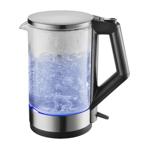 Royalty Line Glazen Waterkoker met Blauw LED-verlichting 1.5 Liter Royalty Line Glazen Waterkoker met Blauw LED-verlichting 1.5 Liter