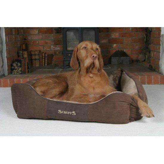 Afbeelding Scruffs Chester Box Bed - Chocolade (bruin) - XL door Petsonline