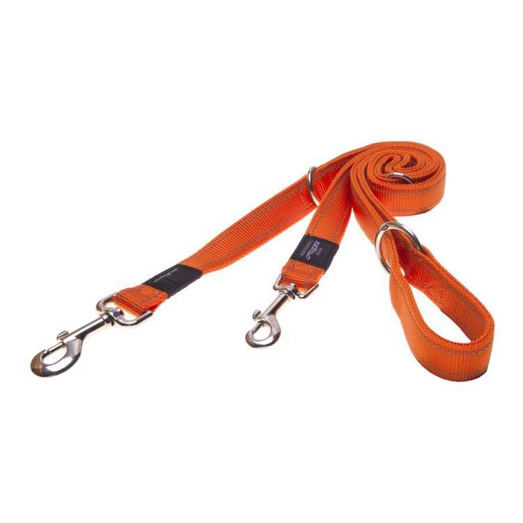 Afbeelding Rogz for dogs fanbelt multipurpose lijn oranje door Petsonline