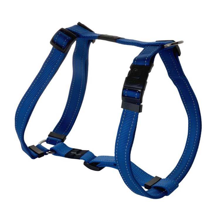 Afbeelding Rogz for Dogs Snake Hondentuig Verstelbaar Blauw 52 x 1,6 cm door Petsonline