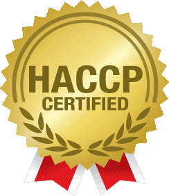 We werken volgens een streng kwaliteitssysteem gebaseerd op HACCP- eisen