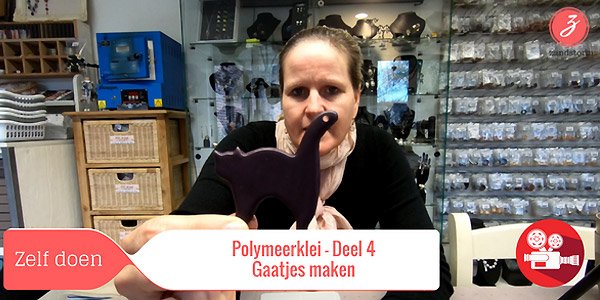 ZandstormTV - E04 - Een gaatje maken in polymeerklei
