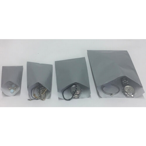 200x Cadeauzakjes zilver 200x Cadeauzakjes zilver