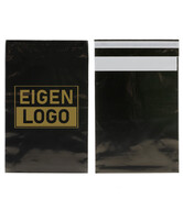 Zwarte Verzendzakken 260x350mm Met Plakstrip - 50 Stuks Stevig & Ondoorzichtig