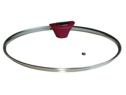 Durandal deksel 28cm Rood