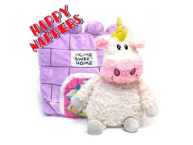 Happy Napper Junior Knuffelkussen Unicorn