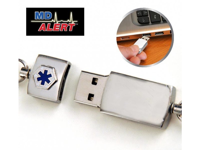 Medische Armband USB MD Alert